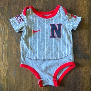 9 month Nike Baby Boy’s Gray Onesie